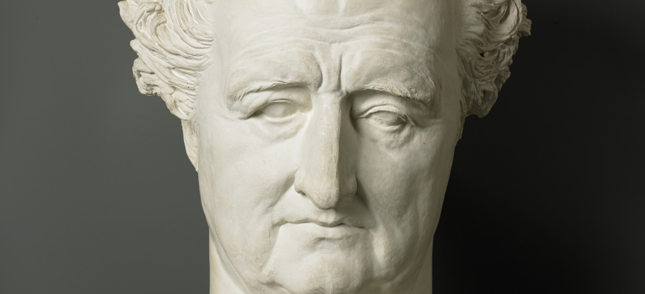 David DAngers JD Goethe Bueste Abguss IV 2015 19 c David Hall Zuschnitt