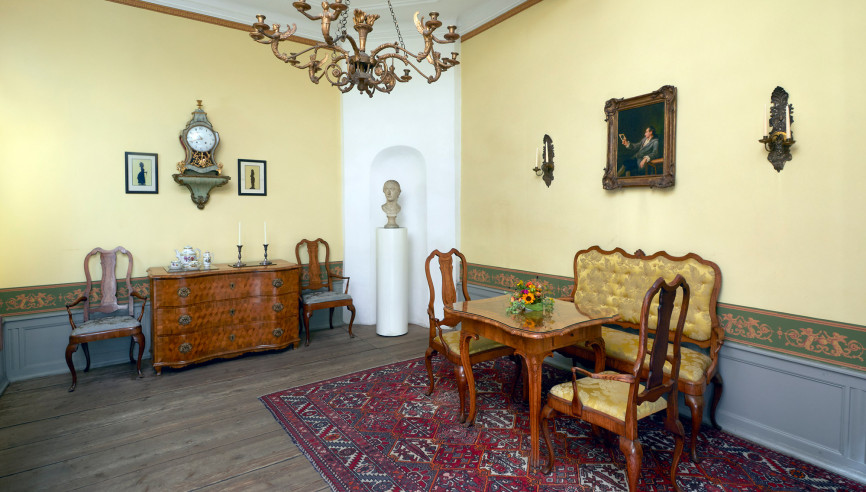 frankfurter goethe haus gelbe stube