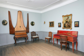 frankfurter goethe haus musikzimmer